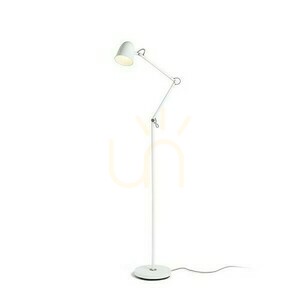 Rendl Danny Stehleuchte weiß / mattes Nickel E14 5 W R14189 small 3