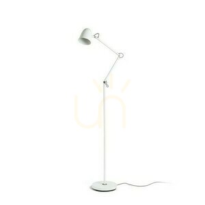Rendl Danny Stehleuchte weiß / mattes Nickel E14 5 W R14189 small 0