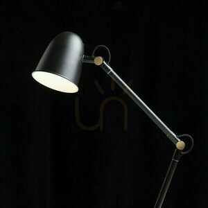 Danny Tischlampe Schwarz Messing 230 V Led E14 5 W. small 1