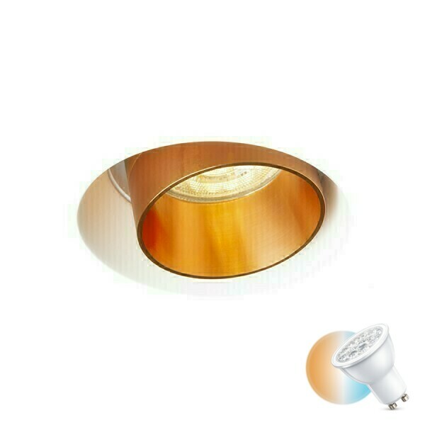 Prüfen Einbauleuchte Daytona Directional Gypsum/Kupfer gebürstet 230 V Led Gu10 8 Watt Einbauleuchte. Einbauleuchte Daytona Directional Gypsum/Kupfer gebürstet 230 V Led Gu10 8 Watt Einbauleuchte.