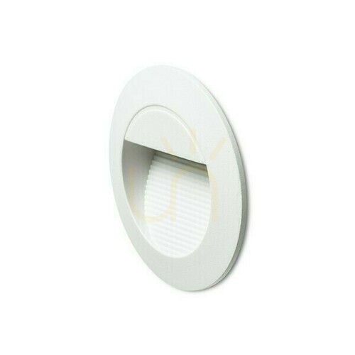 Prüfen Marco 70 Außen-Einbauleuchte Weiß 230 V Led 3 W Ip65 3000 K