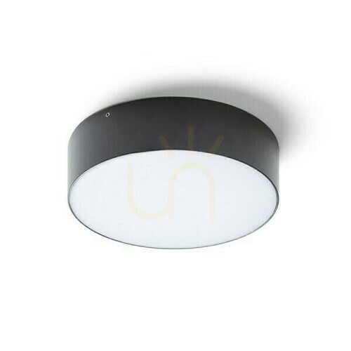 Prüfen Außenplafonds Larisa Out 22 Aufputz Schwarz 230 V Led 20 W Ip65 3000 K 4000 5700