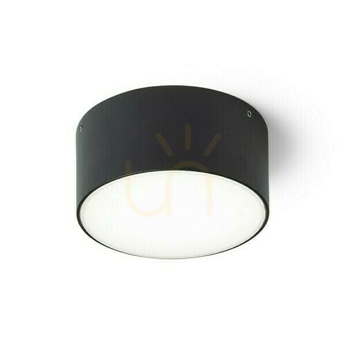 Prüfen Außenplafonds Larisa Out 12 Aufputz Schwarz 230 V Led 10 W Ip65 3000 K 4000 5700