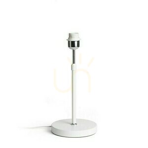 Emmett Lampenschirm Accessory Table Stand Weiß Chrom 230 V Led E27 15 W. small 0
