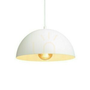 Gladys 30 Weiß/Weiß 230 V Led E27 15 W Pendelleuchte. small 2