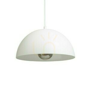 Gladys 30 Weiß/Weiß 230 V Led E27 15 W Pendelleuchte. small 3