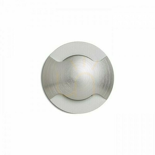 Prüfen Außeneinbauleuchte Kick Ii Gebürstetes Aluminium 230 V Led 3 W Ip54 3000 K
