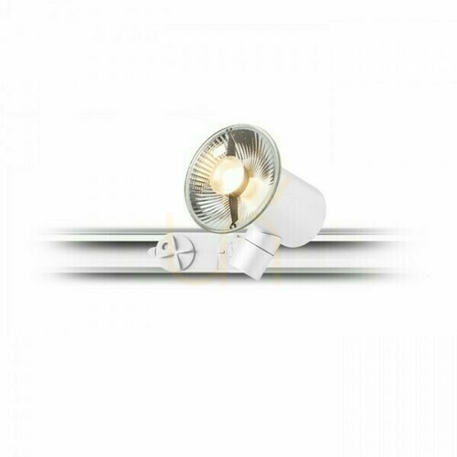 Prüfen Fax-Strahler für 3-Phasen-Schiene Weiß 230 V Led Gu10 12 W.