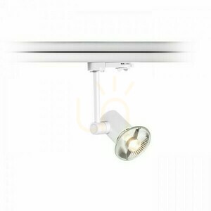 Fax-Strahler für 3-Phasen-Schiene Weiß 230 V Led Gu10 12 W. small 5
