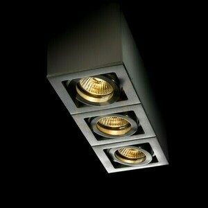 Downlight Berit Iii Ceiling Aluminium 230 V Gu10 3x50 W. small 1