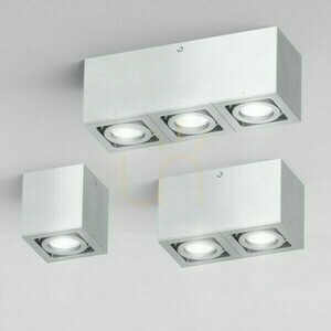Downlight Berit Iii Ceiling Aluminium 230 V Gu10 3x50 W. small 2