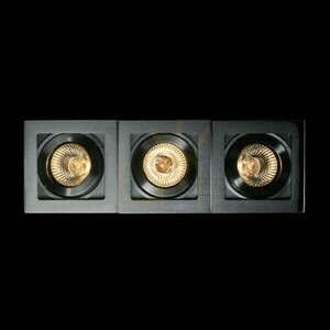 Downlight Berit Iii Ceiling Aluminium 230 V Gu10 3x50 W. small 4