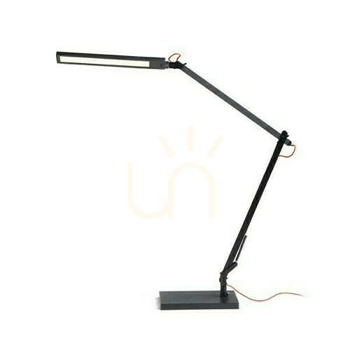 Prüfen Norma Dimm Schwarz/Rot Tischlampe 230 V Led 10 W 100° 3000 K 4000 6500
