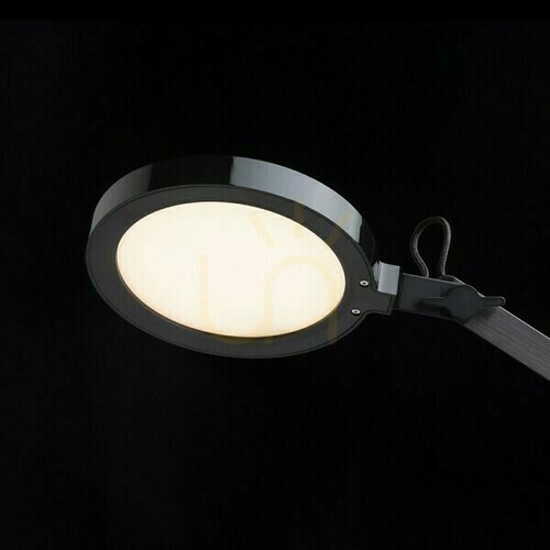 Prüfen Ema Dimm Tischlampe Schwarz 230 V Led 10 W 100° 3000 K