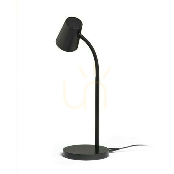 Aussicht Verina Tischlampe Schwarz 230 V Led 4.5 W 100° 3000 K Verina Tischlampe Schwarz 230 V Led 4.5 W 100° 3000 K