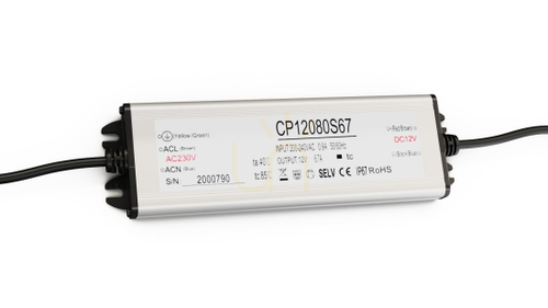 Prüfen Stromversorgungsmodul Metallgehäuse 12V 80W IP67 V2