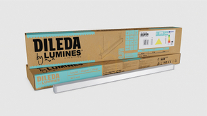 LUMINES Dileda Silberanoden-Leuchte. 4000K 180cm small 2