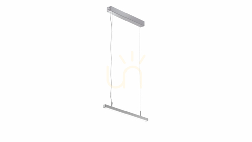 Prüfen LUMINES Dileda Silberanoden-Leuchte. 4000K 180cm