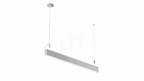 Prüfen LUMINES Dulio Silberanoden-Leuchte. 4000K 60cm