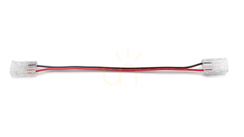 Prüfen LED PRO C Stecker für 10mm LED COB Streifen 2-seitig mit Draht