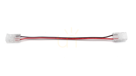 Prüfen LED PRO C Stecker für 10mm LED COB Streifen 2-seitig mit Draht LED PRO C Stecker für 10mm LED COB Streifen 2-seitig mit Draht