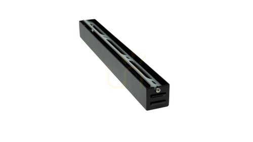 Prüfen LUMINES Deckenbaldachin 380 × 40 × 40 mm, schwarz, Set