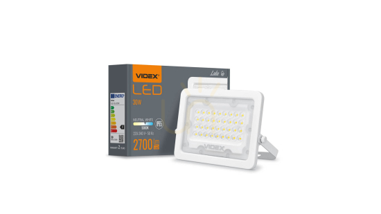 Aussicht LED-Flutlicht 30W NW SMD IP65, weiß LED-Flutlicht 30W NW SMD IP65, weiß