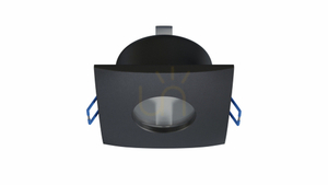 XANA Leuchte gegossen quadratisch fest schwarz IP44 small 1