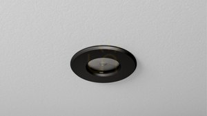 LISA Leuchte rund gegossen fest schwarz small 2