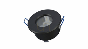LISA Leuchte rund gegossen fest schwarz small 3