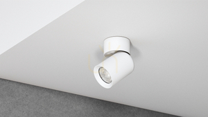Aufbaustrahler LUMI schwenkbar weiß small 2