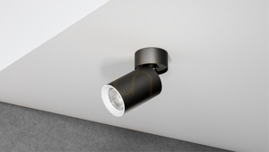 LOFT Anbauleuchte bruchfest/drehbar schwarz small 2