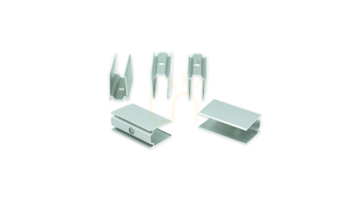 Prüfen Montageclip LUMINES 18-1300-66 für Neon LED Flex 3Y 10x20 mm, Kunststoff