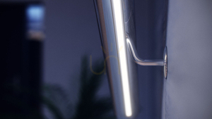 Lampenschirm für LED-Profil LUMINES SLIM v2 milchig 1 m small 2