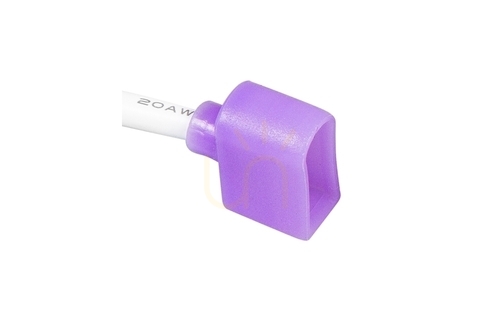 Prüfen Kappe für Stromanschluss für Neon Flex HXR One / Bodenauslass / lila / Bergmen