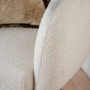 Gallery Direct Bugatti Bouclé-Sessel off white 69 × 64 × 81 cm small 4