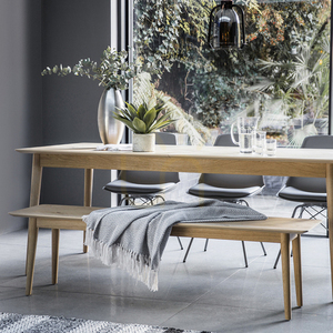 Esszimmerbank Gallery Direct Milano 165 cm Eiche Chevron-Intarsie 2 Esszimmerbank Gallery Direct Milano 165 cm Eiche Chevron-Intarsie small 2