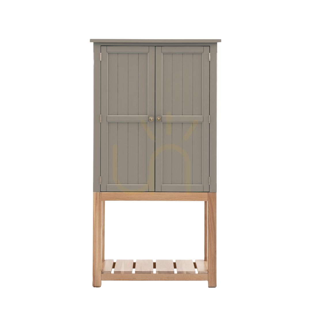 Prüfen Schrank Gallery Direct Eton Prairie 2-türig 90x45x170 cm Eiche MDF Schrank Gallery Direct Eton Prairie 2-türig 90x45x170 cm Eiche MDF