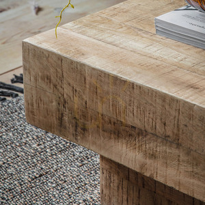 Couchtisch Gallery Direct Iowa Mango-Holz natur 150x60 cm small 2
