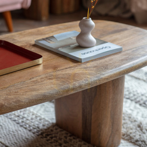 Couchtisch Gallery Direct Hoffman 135x60 cm Mangoholz natur Eisen small 2