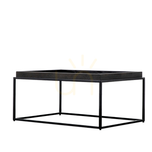 Couchtisch Gallery Direct Forden Tray schwarz 90x60 cm rechteckig MDF Metall 4 Couchtisch Gallery Direct Forden Tray schwarz 90x60 cm rechteckig MDF Metall small 4