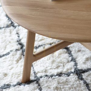 Couchtisch rund Eiche 80 cm Madrid Gallery Direct massiv Mid-Century 2 Couchtisch rund Eiche 80 cm Madrid Gallery Direct massiv Mid-Century small 2