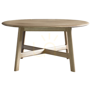 Couchtisch rund Eiche 80 cm Madrid Gallery Direct massiv Mid-Century 0 Couchtisch rund Eiche 80 cm Madrid Gallery Direct massiv Mid-Century small 0