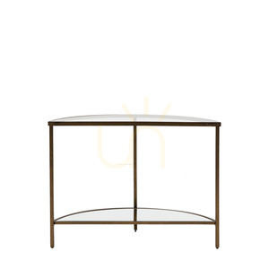 Konsolentisch Gallery Direct Hudson Bronze Metall Glas 100x35x75 cm 5 Konsolentisch Gallery Direct Hudson Bronze Metall Glas 100x35x75 cm small 5