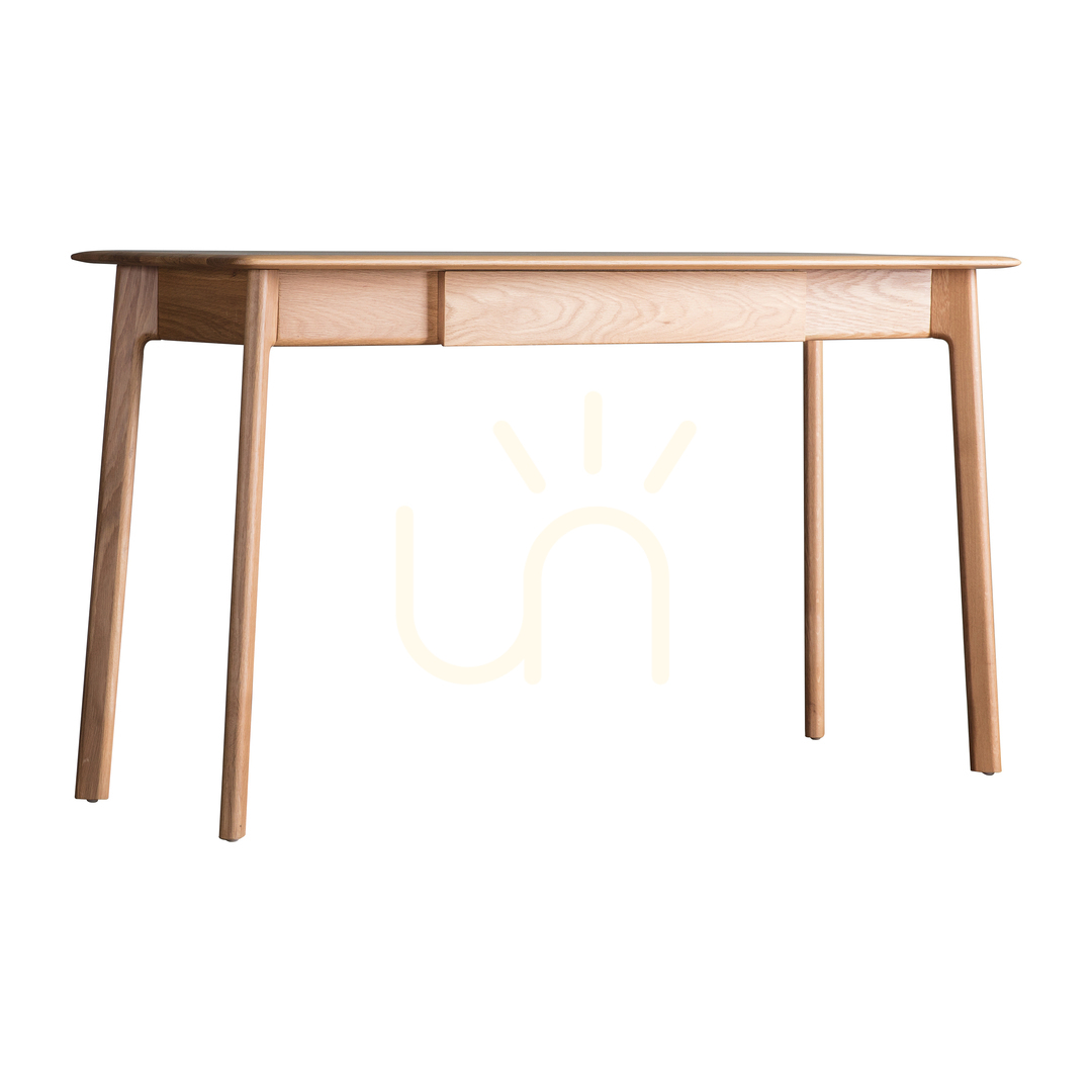 Zeige Schreibtisch Gallery Direct Madrid Eiche massiv 130 cm mit 1 Schublade Schreibtisch Gallery Direct Madrid Eiche massiv 130 cm mit 1 Schublade