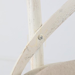 Stuhl 2er-Set Gallery Direct weiß mit Kreuzrücken Eiche Baumwoll-Polstersitz small 3