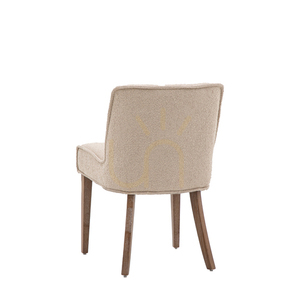 Gallery Direct Tarnby Esszimmerstühle, Taupe, 2er-Set, Eichenbeine Vintage Oak, Sitzhöhe 51 cm small 5