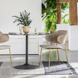 Esszimmerstuhl 2er-Set Gallery Direct Whitehall taupe Samt goldene Metallbeine 4 Esszimmerstuhl 2er-Set Gallery Direct Whitehall taupe Samt goldene Metallbeine small 4