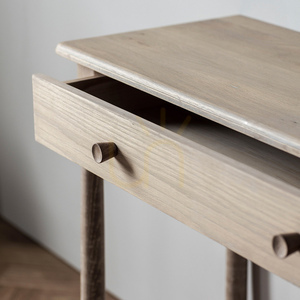 Frisiertisch Gallery Direct Wycombe mit Schublade, Eiche 110 × 40 × 80 cm small 2