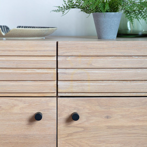 Sideboard Gallery Direct Okayama Eiche 2 Türen 2 Schubladen 131 cm small 2